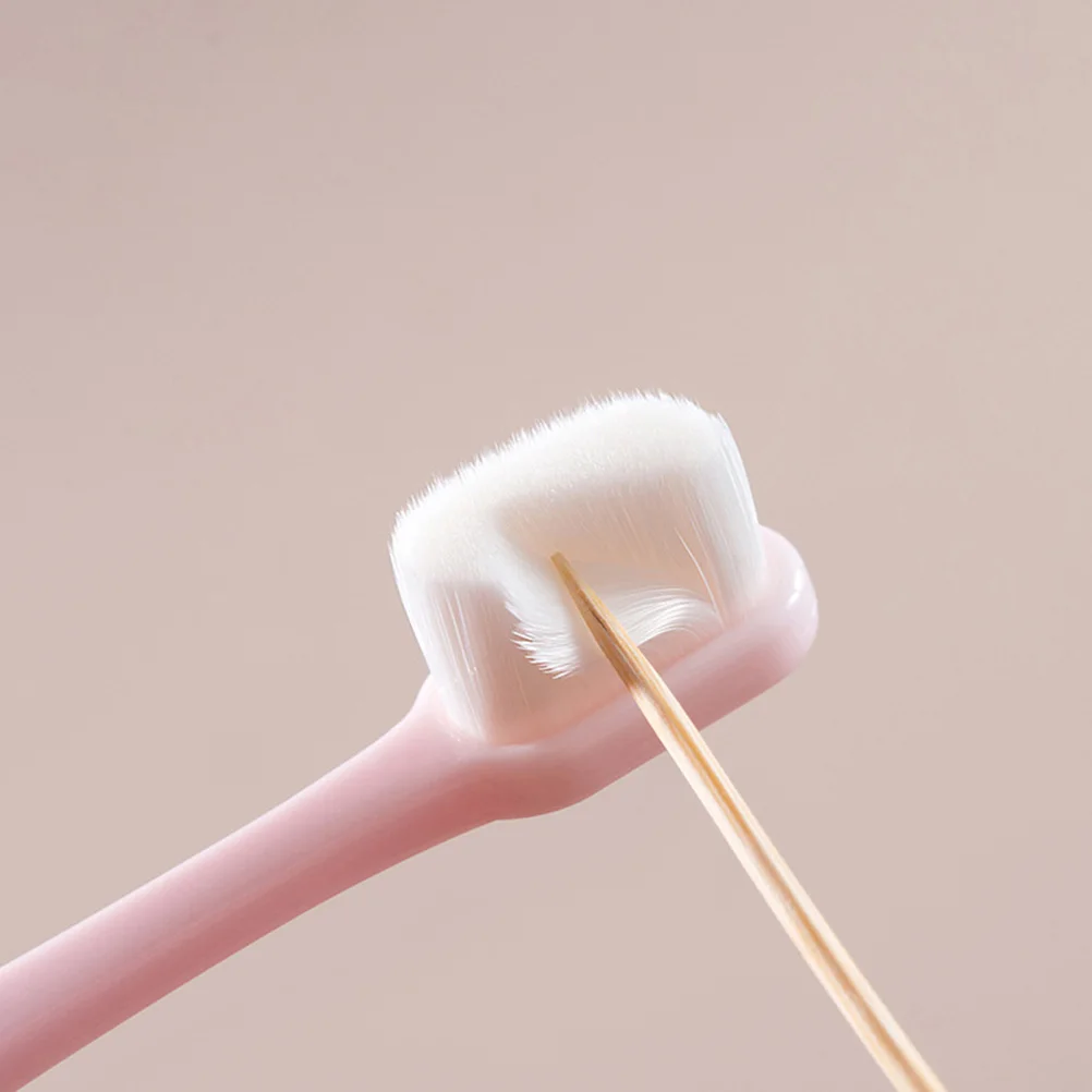 

2 Pcs Soft Bristle Toothbrush Compact Lightweight for Pregnant Women Handle Gums Use Health Teeth Cleaning