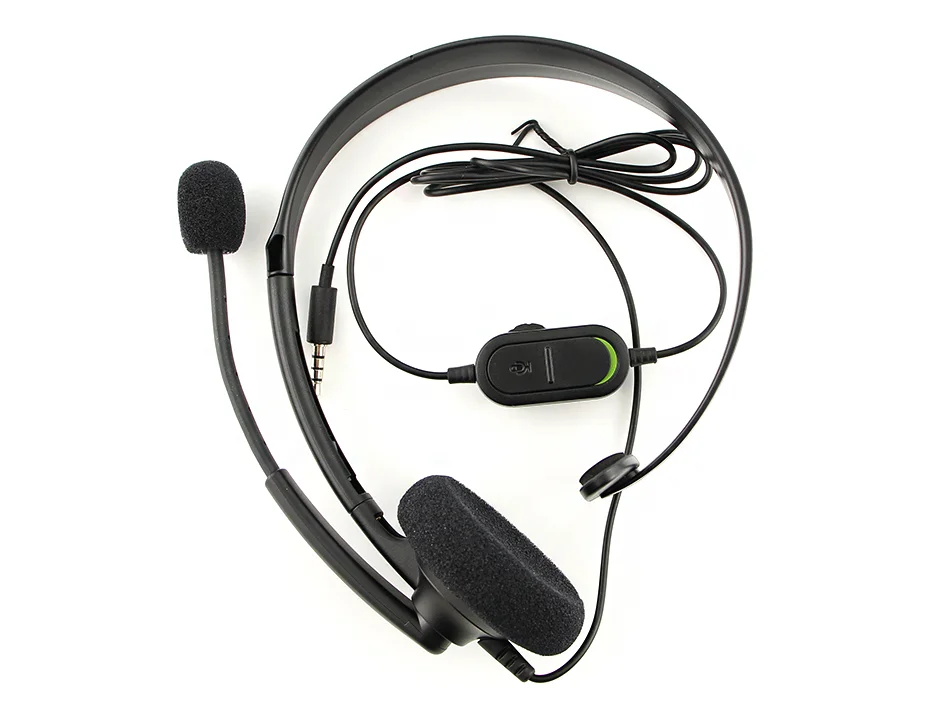 Original New Wired Chat Headset 3.5mm Jack with Volume Control for XBOX ONE Slim/Elite and ONE X