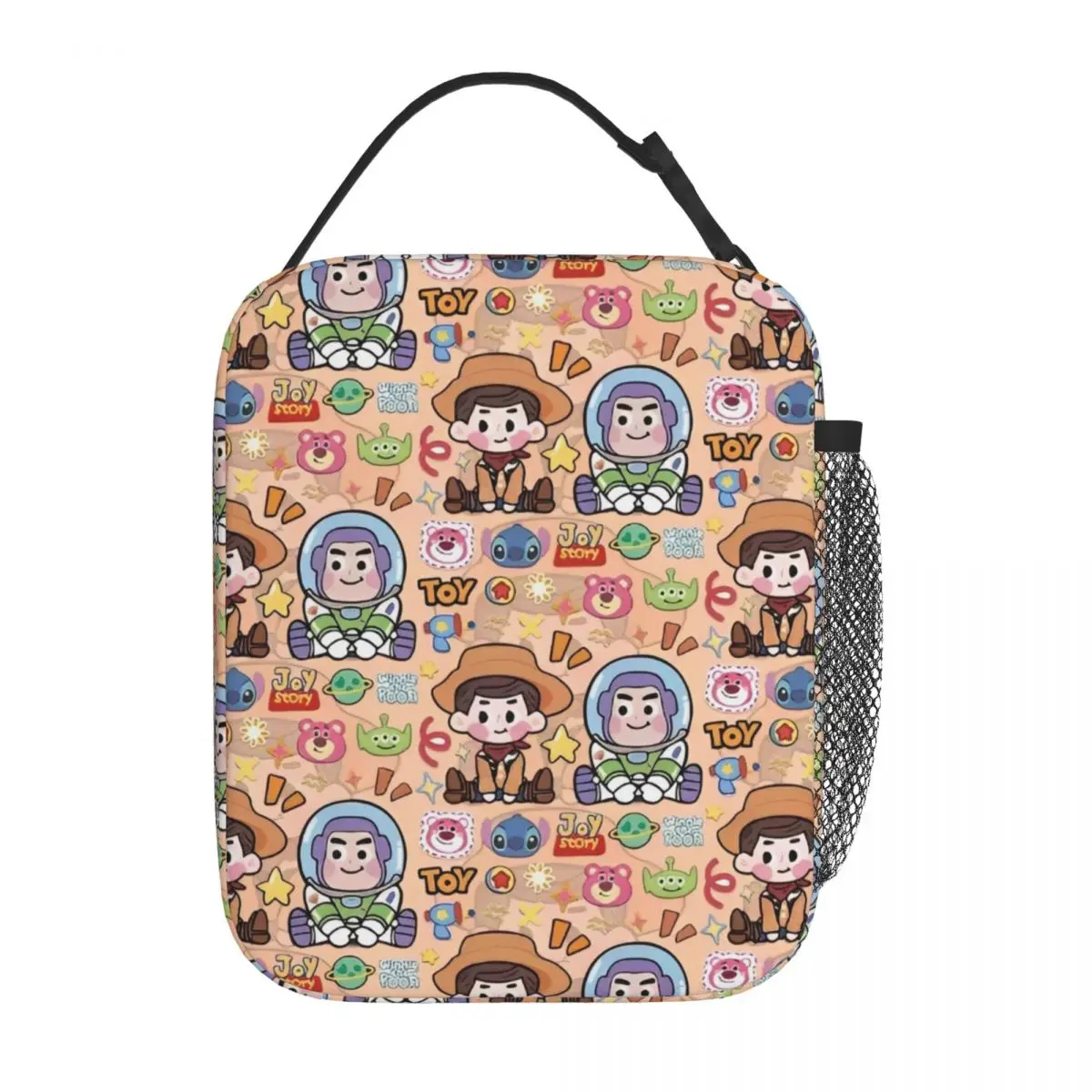 Toy Story Woody And Buzz Merch Insulated Lunch Bag For Travel Food Box Portable Cooler Thermal Lunch Boxes