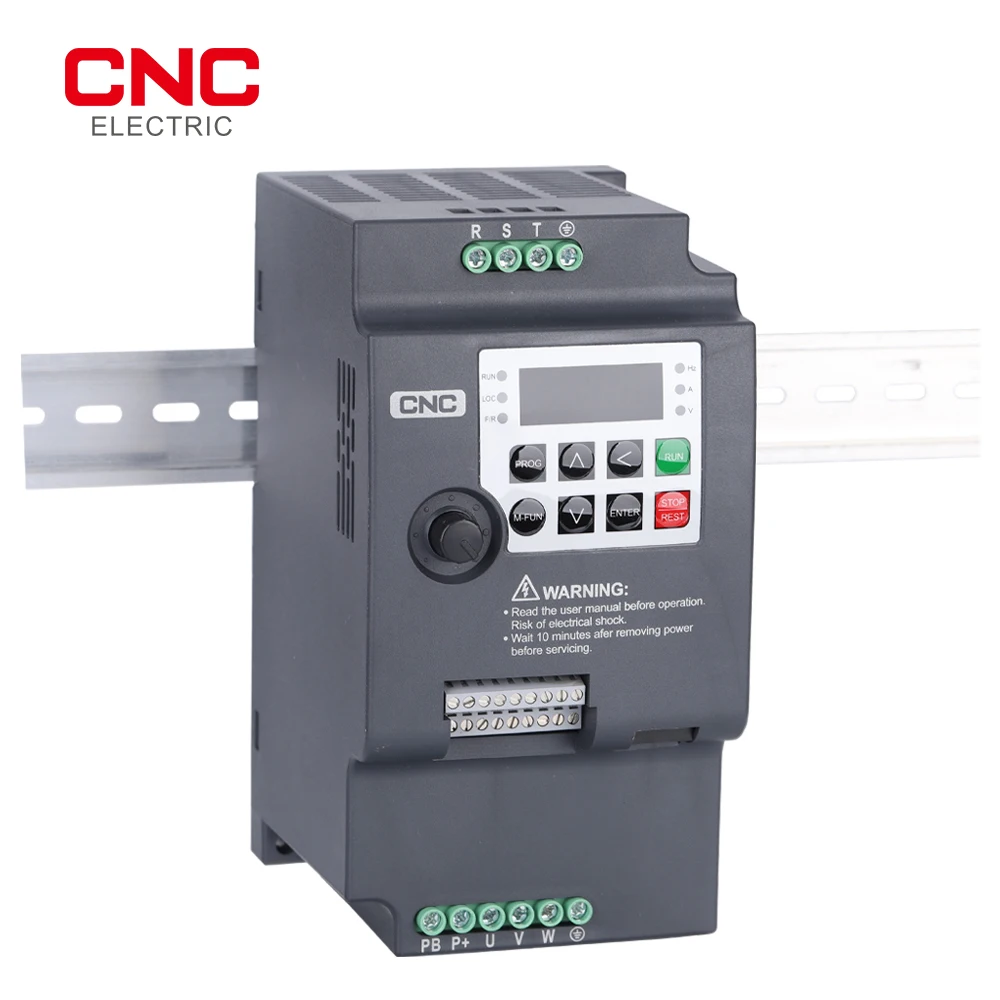 Imagem -04 - Inversor de Freqüência Cnc Conversor Freqüência Variável 0.75kw 1.5kw 2.2kw 3p 220v 380v 230a