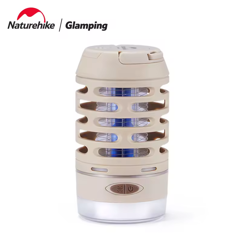 Naturehike Mosquito Zapper חיצוני חשמלי לוכד חרקים IP44 קוטל יתושים מלכודת חרקים מעופפים אור UV לוכד מושך