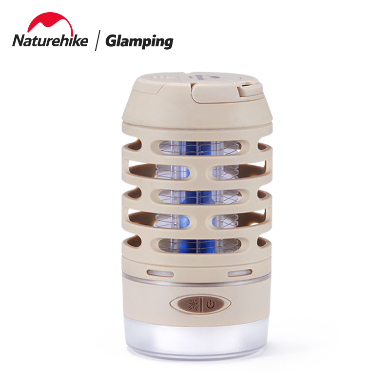  Naturehike Mosquito Zapper Outdoor Electric Bug Zapper IP44 Mosquito Killer Flying Insect Trap Light UV Attractant Catcher 