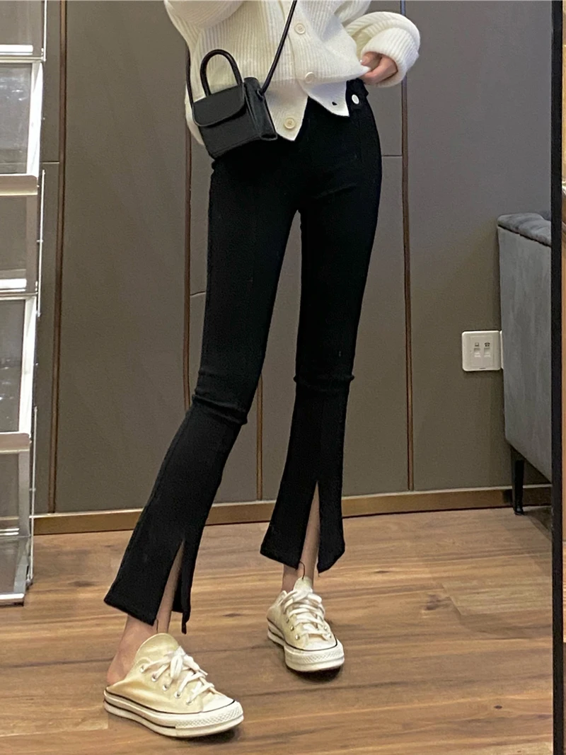 

Women Pants Spring Office Lady Long Trousers 2024 New Autumn and Spring Solid Color Loose High Waist Pant Female Pants W241