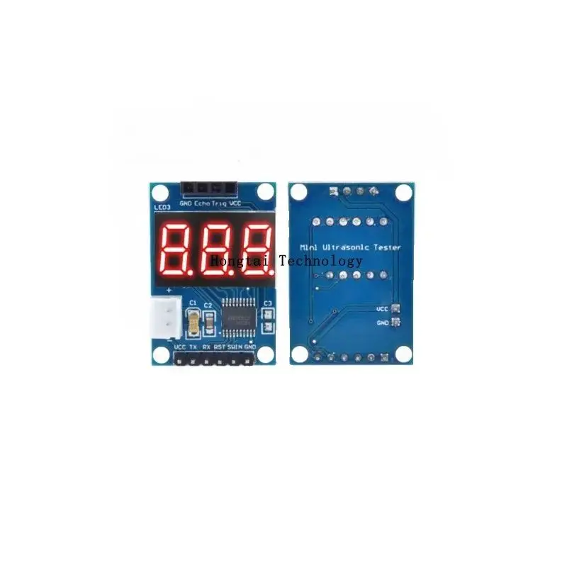 HC-SR04 Ultrasonic Ranging Serial Output Digital Display Test Board Module