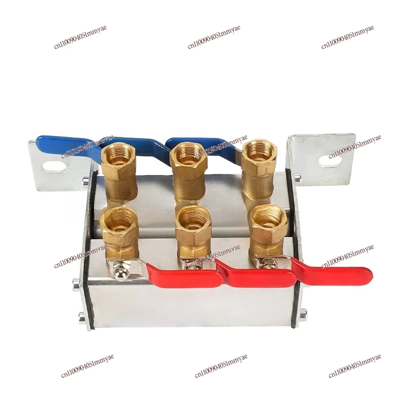 

Injection molding machine double discharge water discharge diverter cooling water circulation water