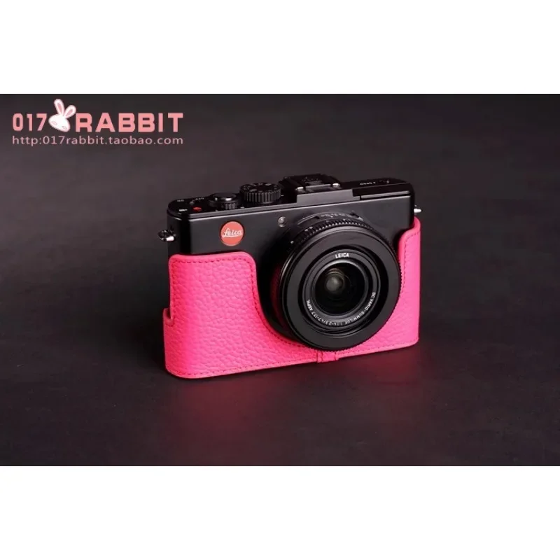 For Leica D-LUX6  DLUX5 Handmade Genuine Leather Camera Case Camera Bag Cover