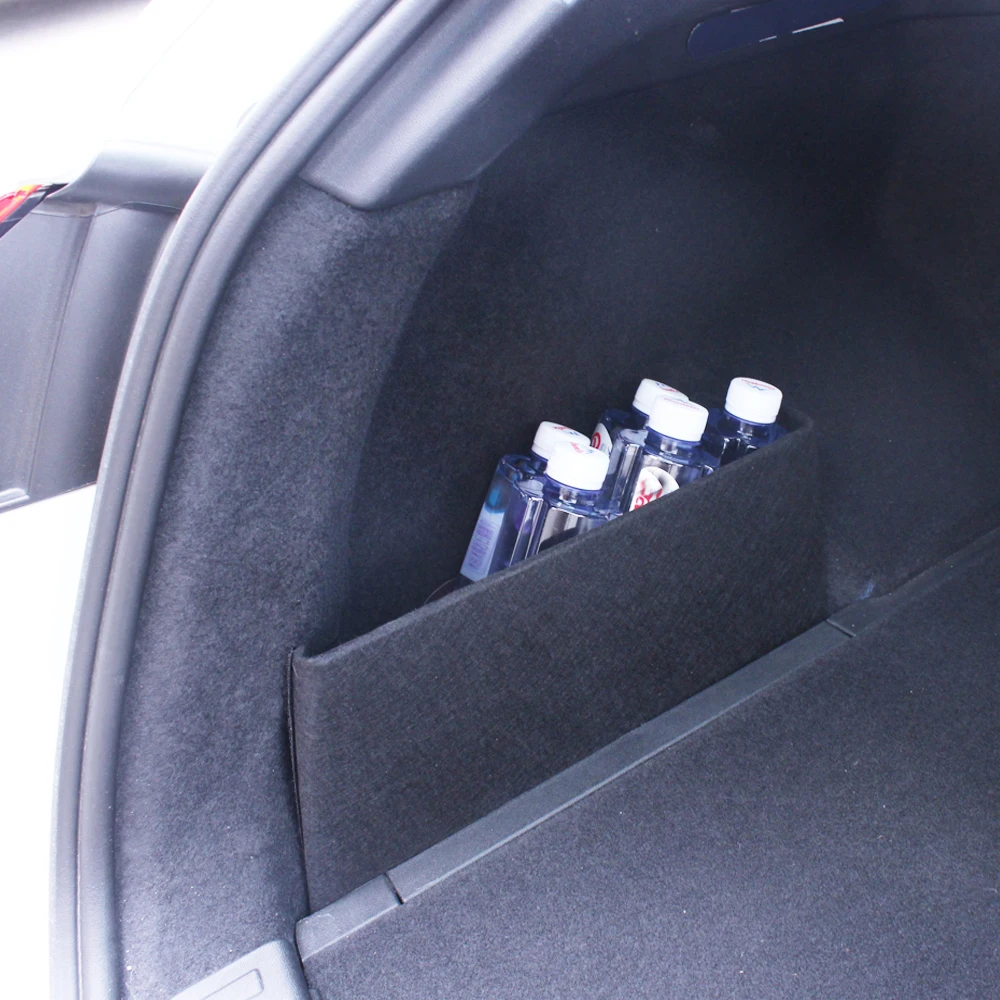 For Audi Q4 E-TRON ETRON F4 2022- 2025 Trunk Side Partitions on Both Sides of the Trunk Partition Tail Box Car Accesorios