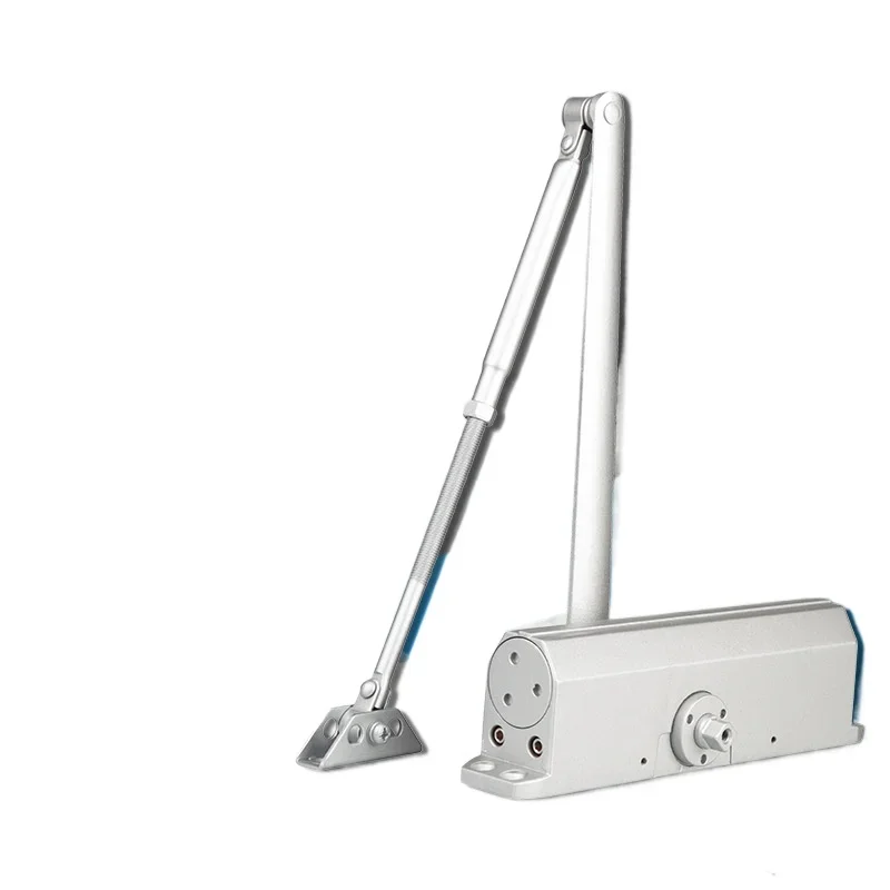 Fechadura de porta resistente, porta de ferro com amortecedor hidráulico de 150KG, fecha automaticamente