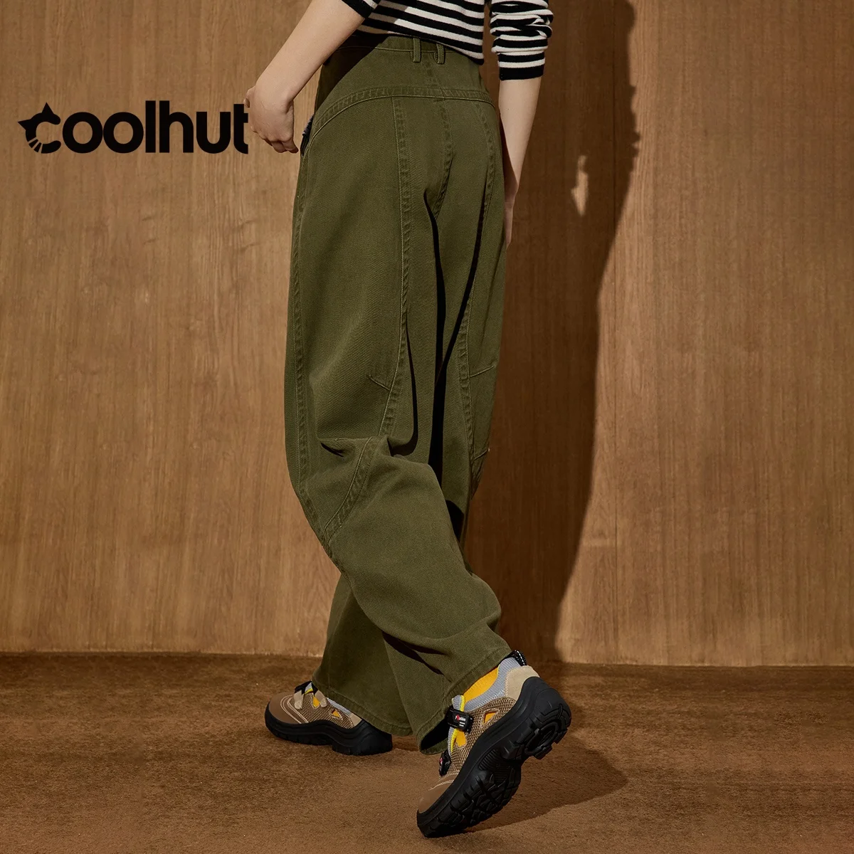 Calça jeans feminina deconstruida 2025, perna larga, ajuste relaxado, americana, vintage, outono, casual, y2k, calça jeans para mulheres