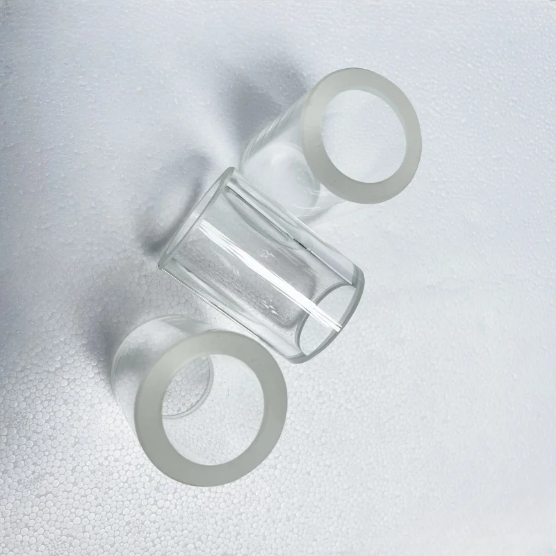 

OD40mm/ID30mm,H-20mm,Thk-5mm(Error ±1mm) Borosilicate Glass Column,Diopter Tube Customized Glass Tube