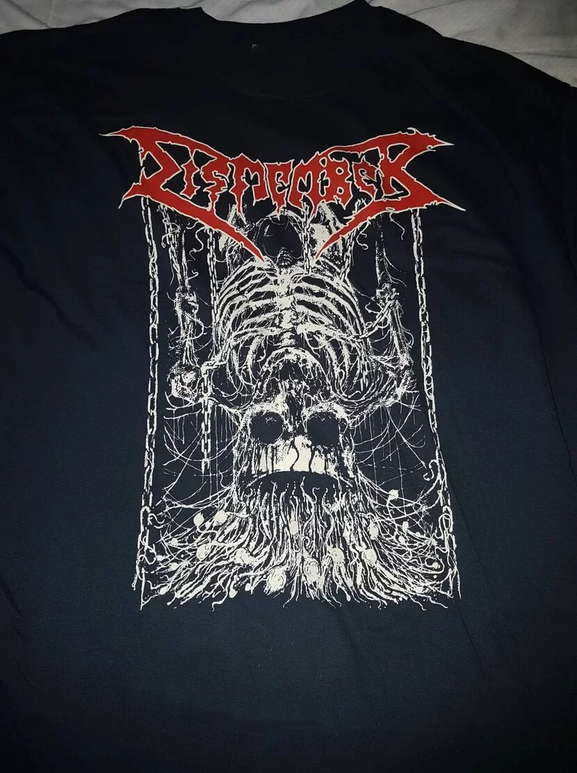 Dismember Band Music For Lovers Black T-Shirt Cotton Full Size