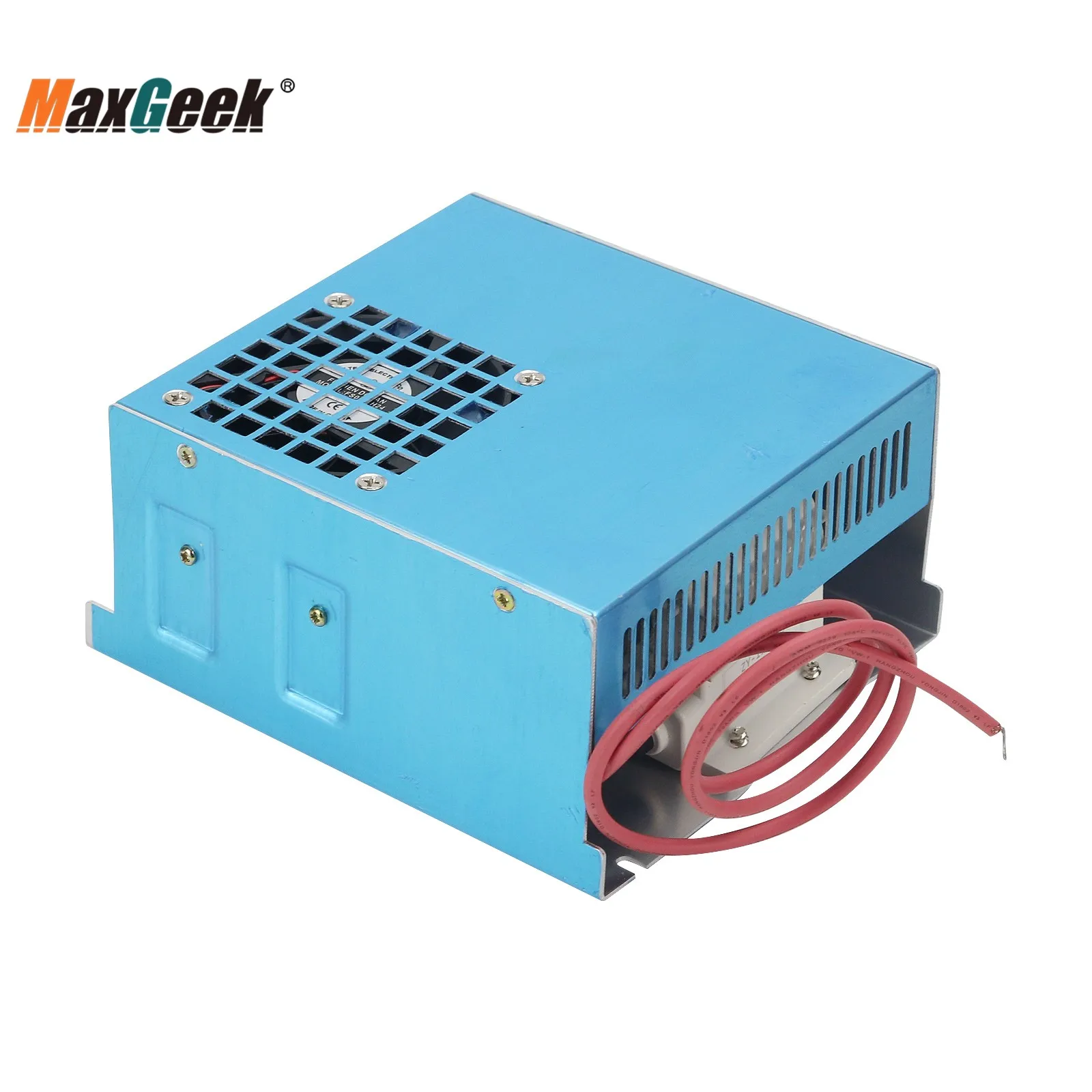 Maxgeek MYJG40W 40 Вт CO2-лазерный источник питания переменного тока 110 В/220 В идеально подходит для CO2-лазерной трубки, гравера, резака