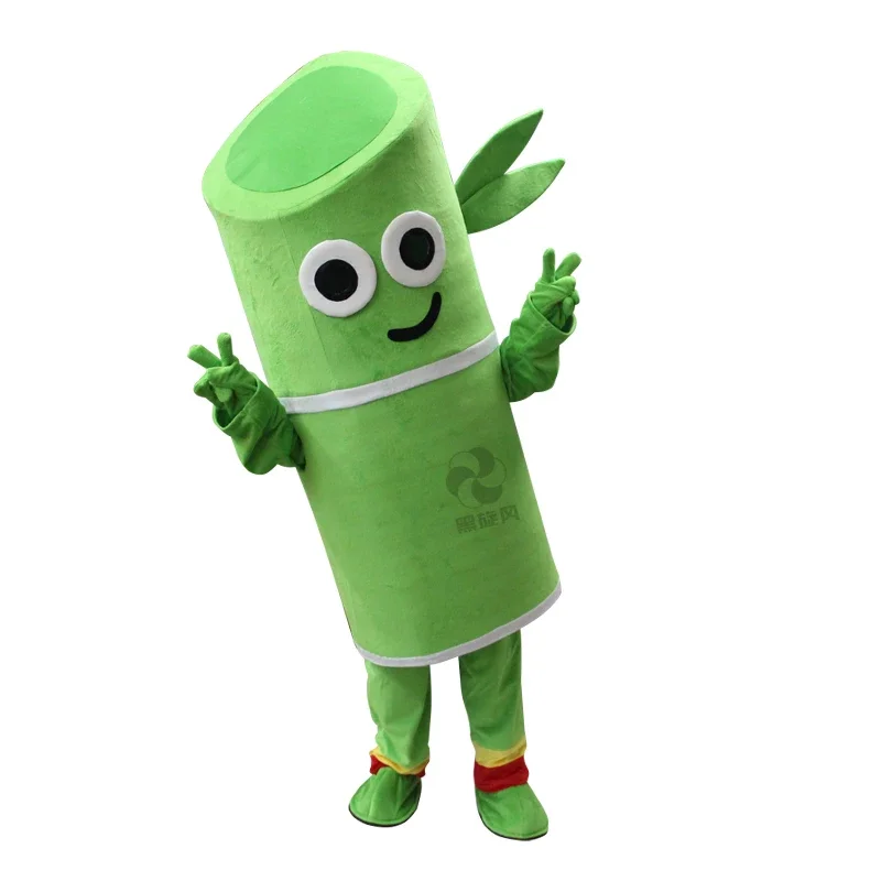 Christmas Bamboo Mascot Costume Adult Cartoon Character Evening Party Fashion Promotion Fancy Dress Christmas Cosplay Mascot