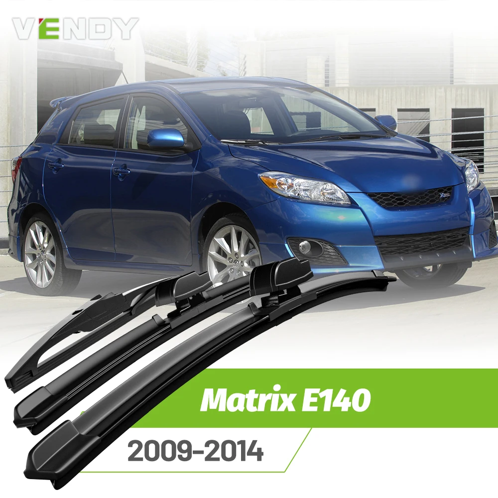 

Front & Rear Wiper Blades Set For Toyota Matrix E140 2009-2014 Windshield Windscreen Window Rain Brushes 26"+17"+12"