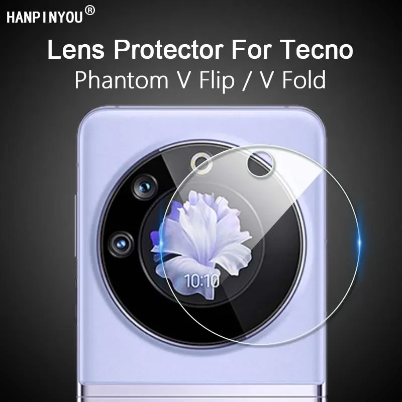 Lens Protector For Tecno Phantom V Fold / Flip Clear Ultra Slim Back Rear Camera Lens Cover Soft Fiber Film -Not Tempered Glass