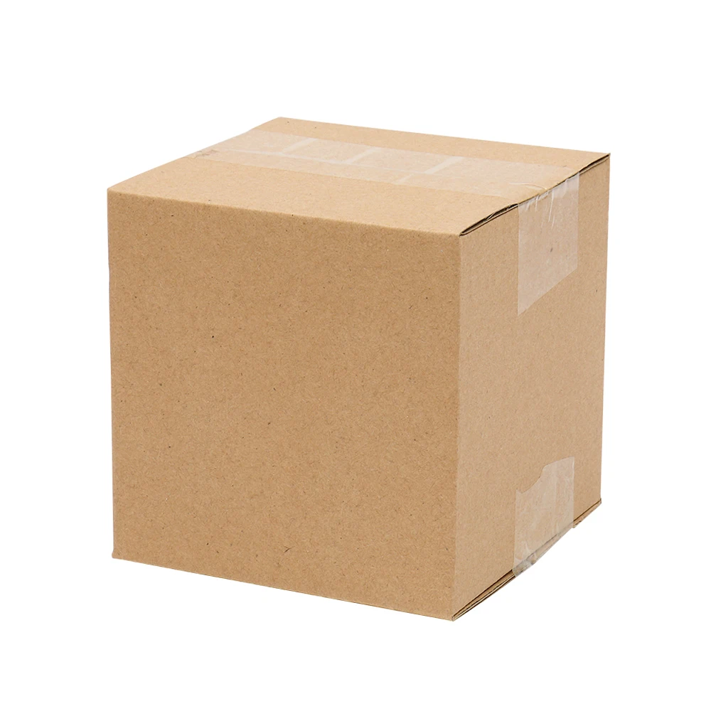 

100 Corrugated Paper Boxes 4x4x4"（10*10*10cm）Yellow
