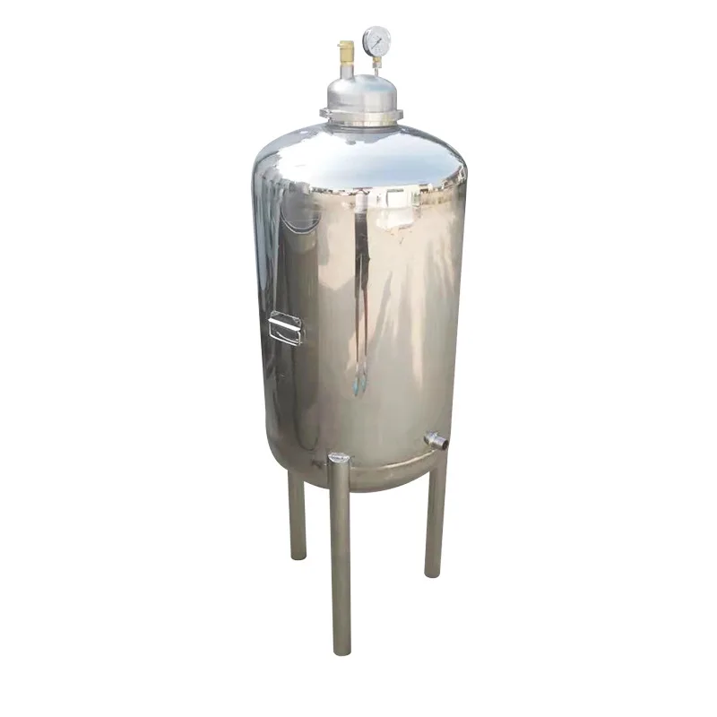 100 litros, depósito enzimático doméstico, fermentador de acero inoxidable.