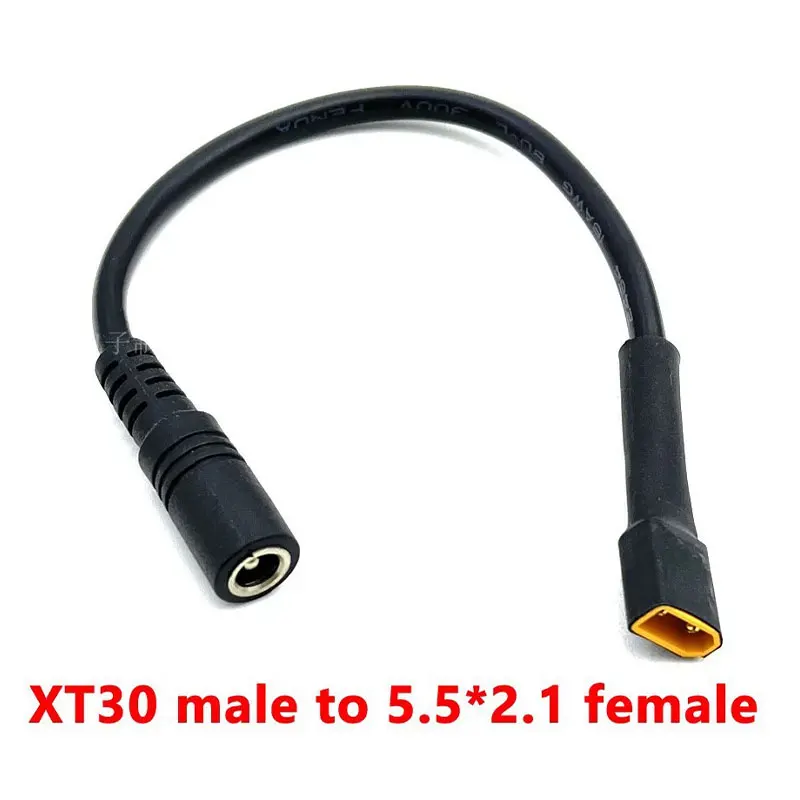 Goggles B6 Charger Cable Battery Charging Cable Adapter XT60 XT30 Plug to DC 5.5 2.1mm for Fatshark Skyzone 03 FPV Parts view 5