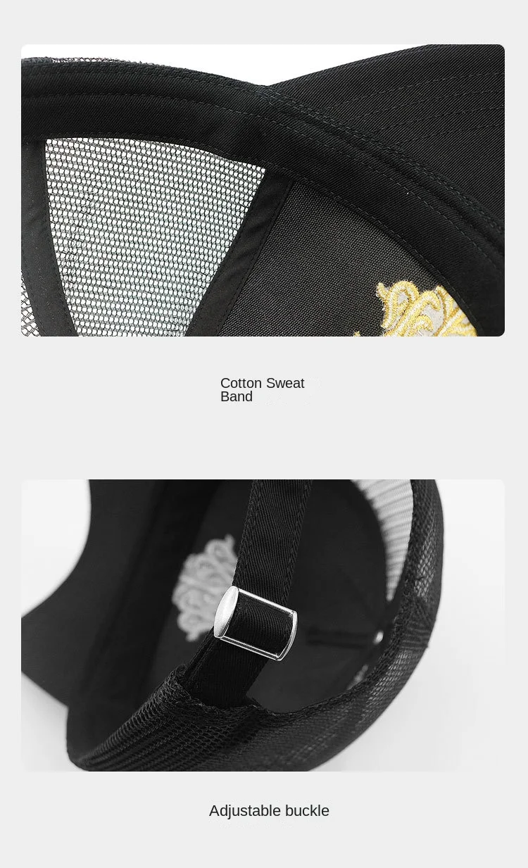 Baseballmützen für großen Kopf, Übergröße, für Männer und Frauen, Mesh, Outdoor, Sportkappen, Papa, Übergröße, Trucker-Kappe, 56–60 cm, 60–65 cm – Detail 8