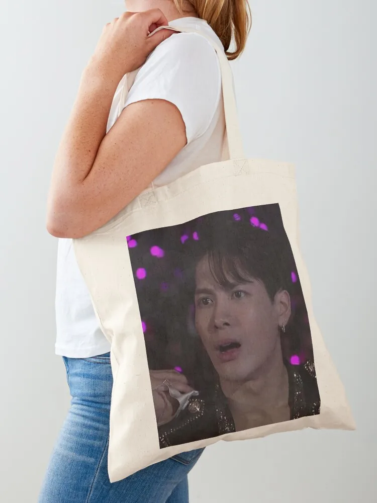 GOT7 Jackson MAMA Meme Tote Bag personalized tote Big bag women Women's handbag Reusable bags