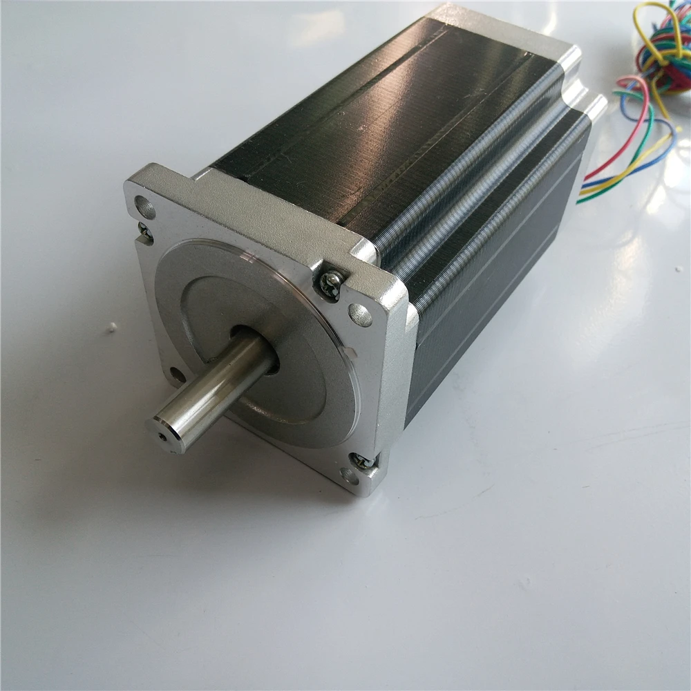 30Nm Nema42 Hybrid Stepper Motor 6A 19mm Shaft 2PH with Keyway 1.8 Degree 110mm 4-Wire for manipulator Engraving machine Robot