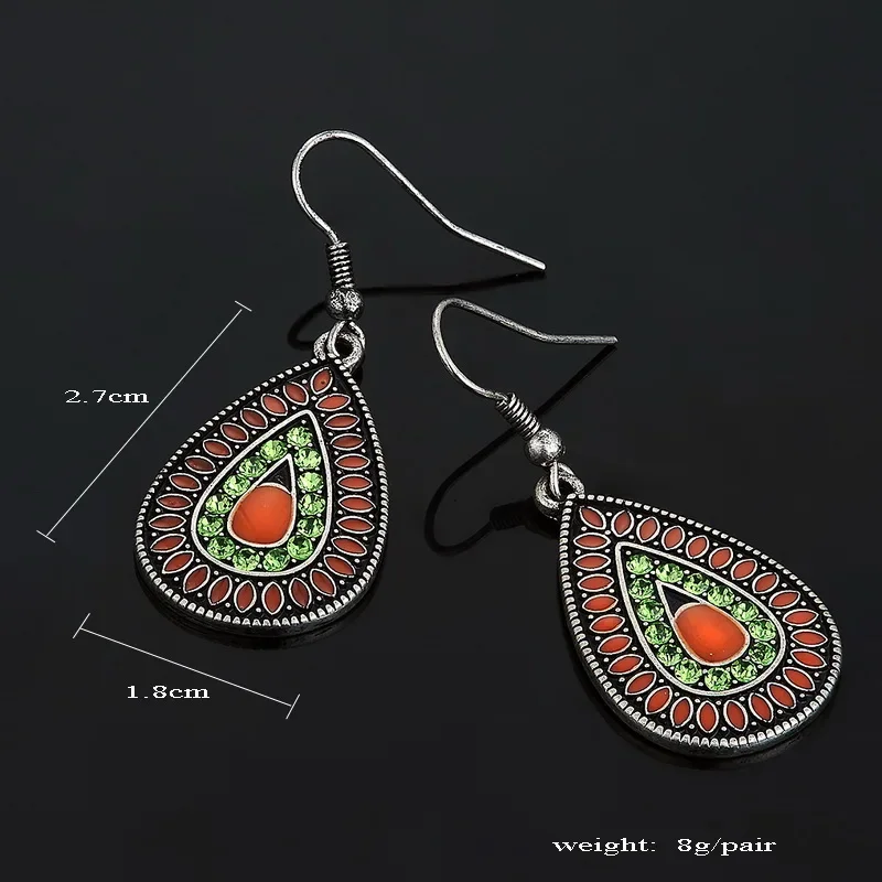 Iutopian Brand Jewelry VINTAGE style water drop Vintage Retro earrings#DJ081