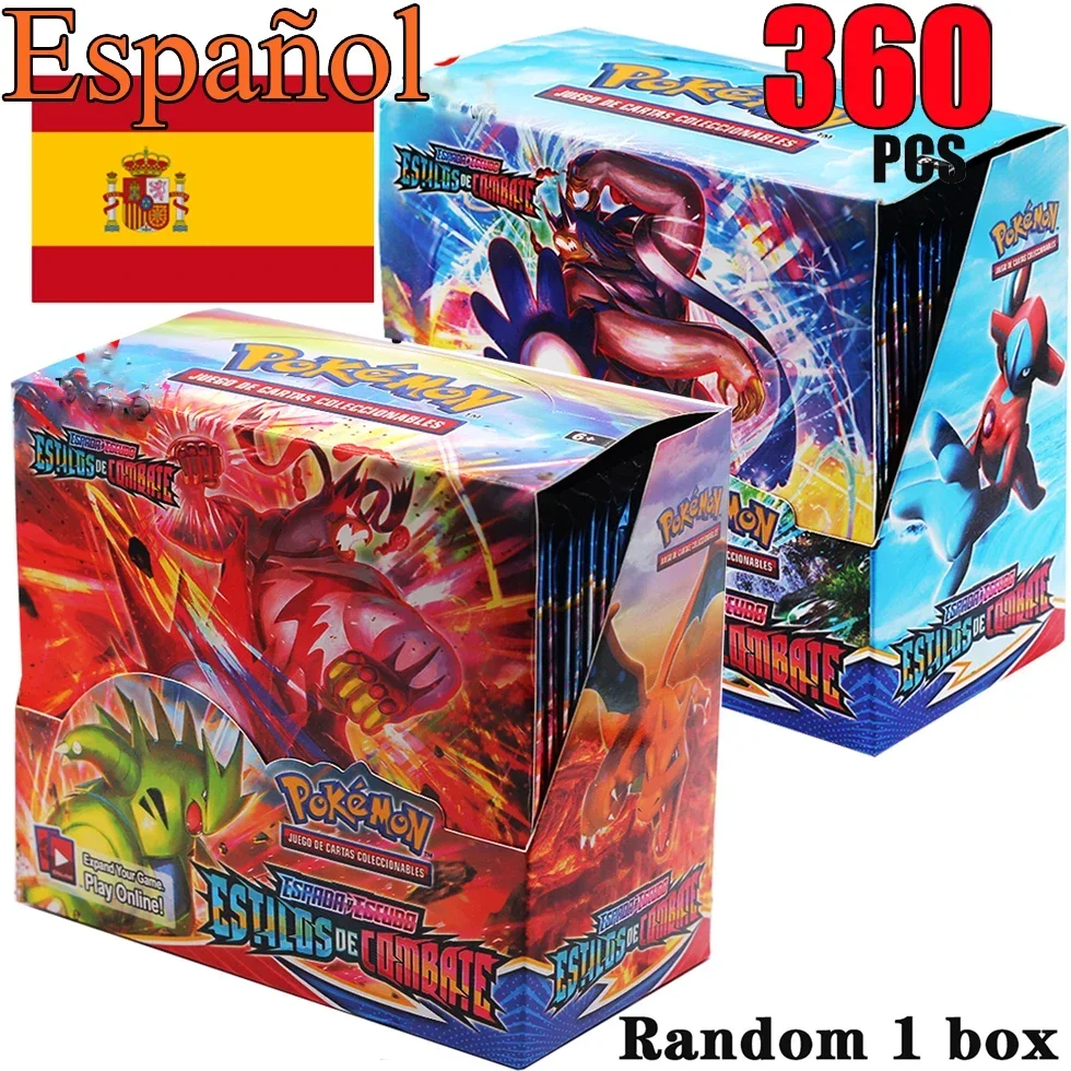 New Spanish Pokemon Cards English French CROWN ZENITH SILVER TEMPEST Brilliant Stars Carte Pokémon Collection Toys