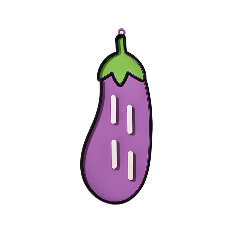 

LTT Eggplant Pot Lid Mat Countertop Drainage Insulation Mat Cutting Board Placement Mat
