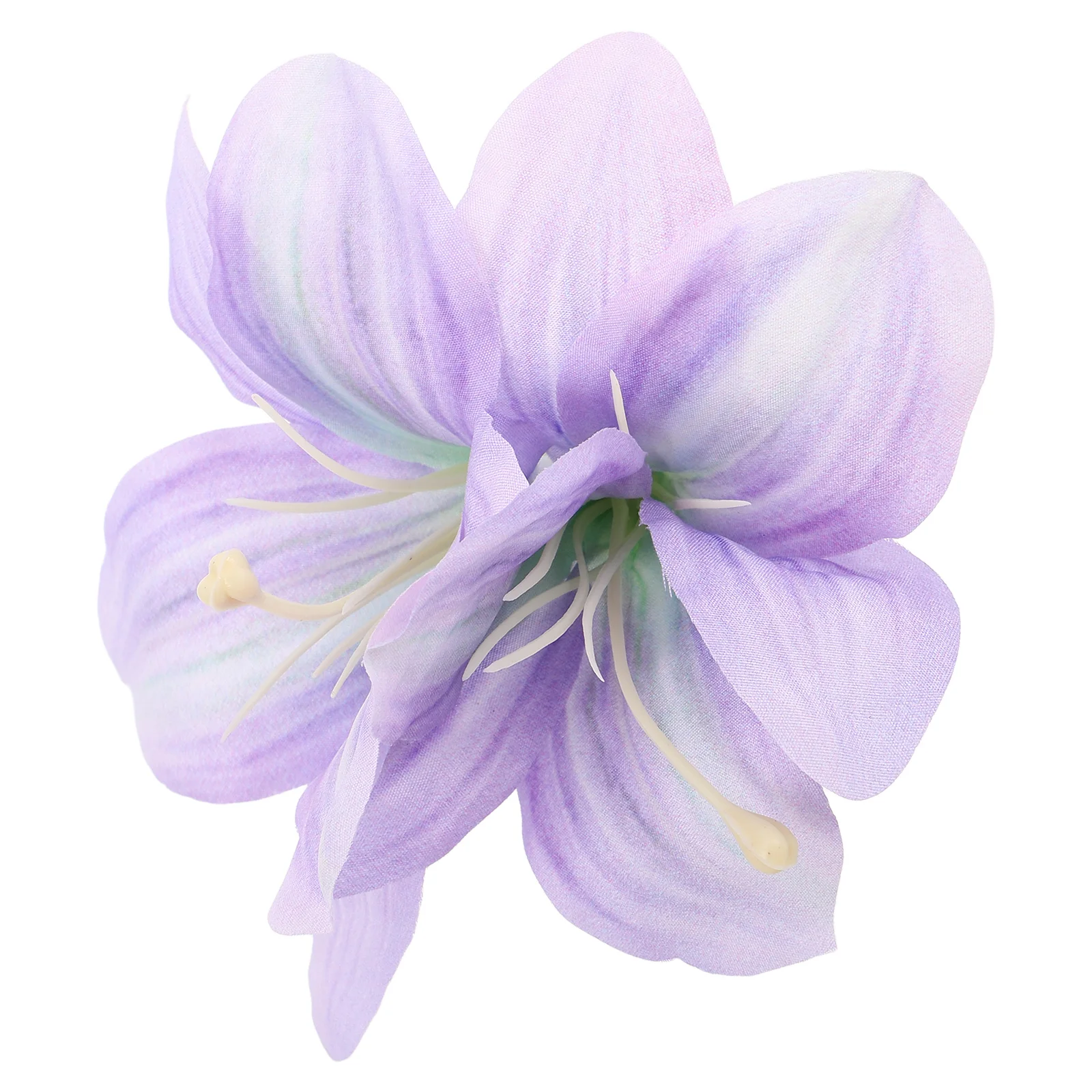 

Lily Flower Hairpin Clips Flowers for Accessories Women The Girl Accessory Artificial Silk Grace Floral Seaside