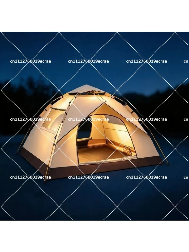 Pop Up Camping Tent Instant Portable Waterproof Sun Protection Mosquito Net Outdoor Shelter