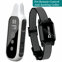 Shock Collar for Dogs, Dog Training Collar with Remote Control 3500FT, 3 Training Modes, IP67 Waterproof E Collar for Small