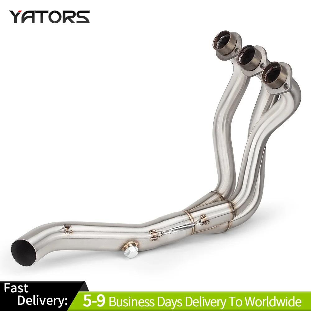 MT-09 2020-2020 لياماها FZ09 العادم الجبهة الأنابيب الخمار نصائح نظام كله أنظمة العادم أنابيب العادم #3