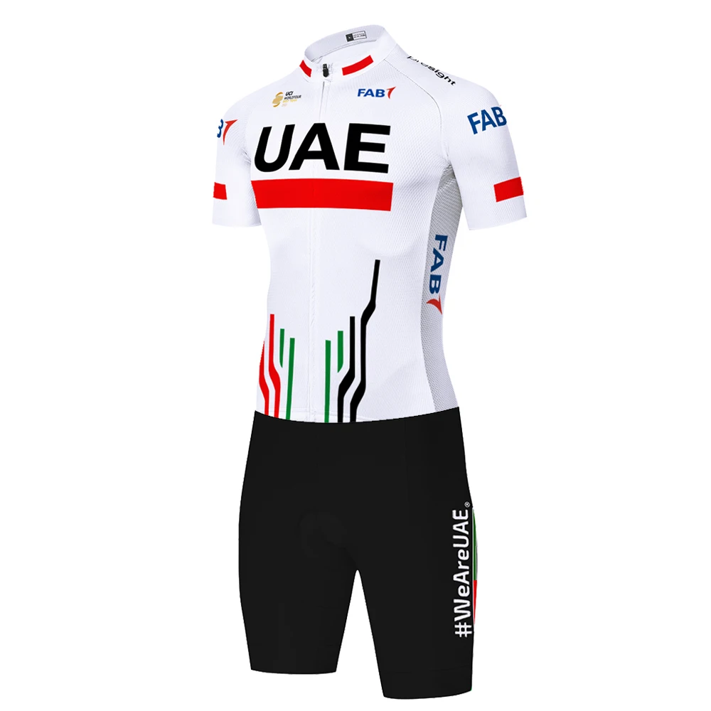 2024 emirati arabi uniti triathlon skinsuit bretele ciclismo masculino maglia da ciclismo maillot velo homme milwau8.