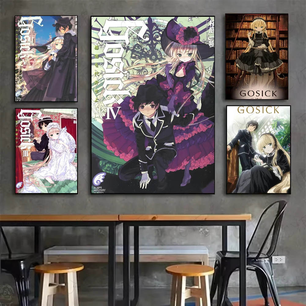 Детективный саспенс аниме G-GOSICKS постер высокого качества настенный художественный принт для гостиной, спальни, офиса, бара, магазина, домашний декор, подарок