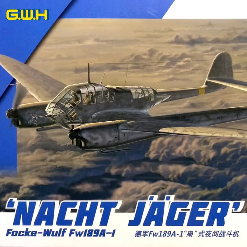

Great Wall Hobby L4801 1/48 Focke-Wulf Fw 189A1 Комплект масштабной модели ночного истребителя
