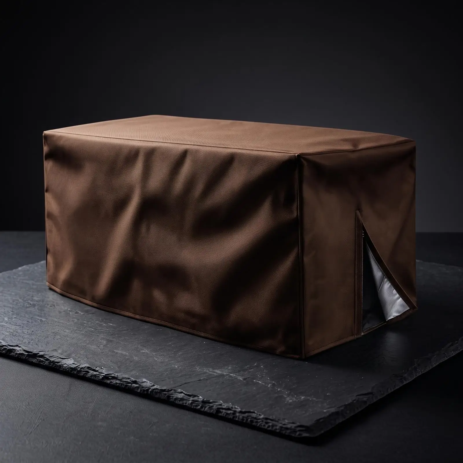 Rectangular Cart Cover for Camping Wagon 210D Oxford Cloth Dust and Sun Shield with Protective Inner Lining for Gear