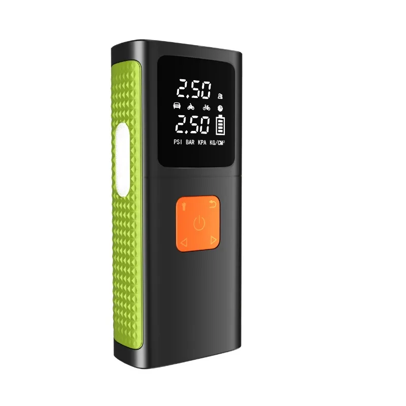 Car  start power supply air pump, integrated electric treasure multi-functional portable battery, ignition starter