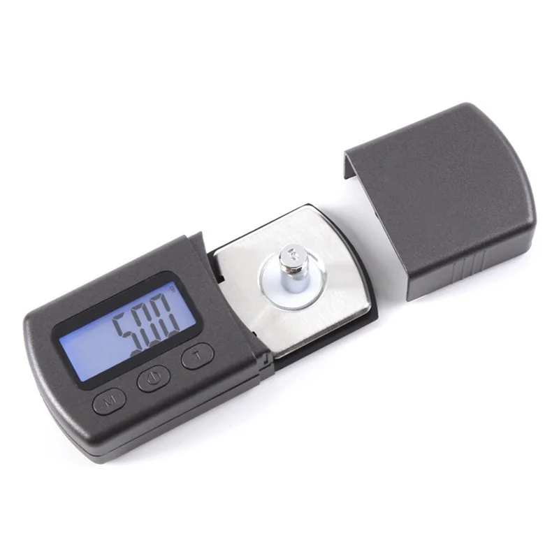 Portable Digital Turntable Stylus Force Scale Meter Gauge Backlight High Precise Tracking Guage for Vinyl Record Needle