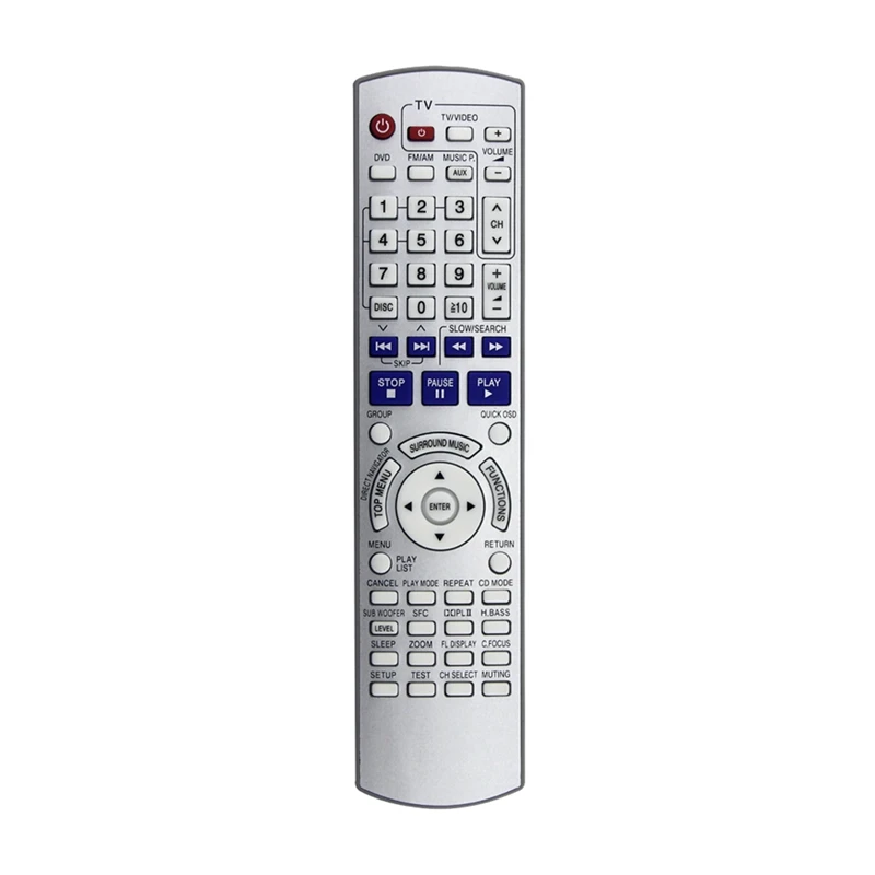 EUR7662Y30 Remote Control For Panasonic DVD Home Theater Stereo System SA-HT740 SA-HT743 SA-HT744 SA-HT940 SA-HT740P