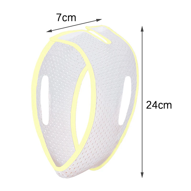 Breathable V Face Cheek Lift Up Band Face Thin Mask Reduce Double Chin V-Line Shaping Bandage Anti Wrinkle Tension Firming Belt