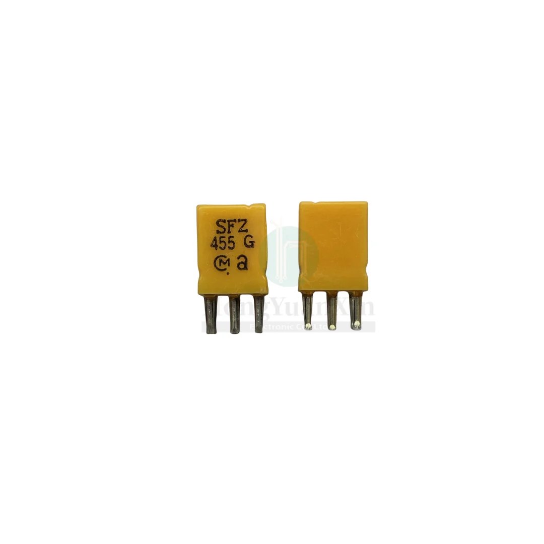 50PCS/Murata Ceramic Crystal Oscillator Filter SFZ455G3L4 SFZ455G 455KHZ 455K In-line 6 Pin 3 3