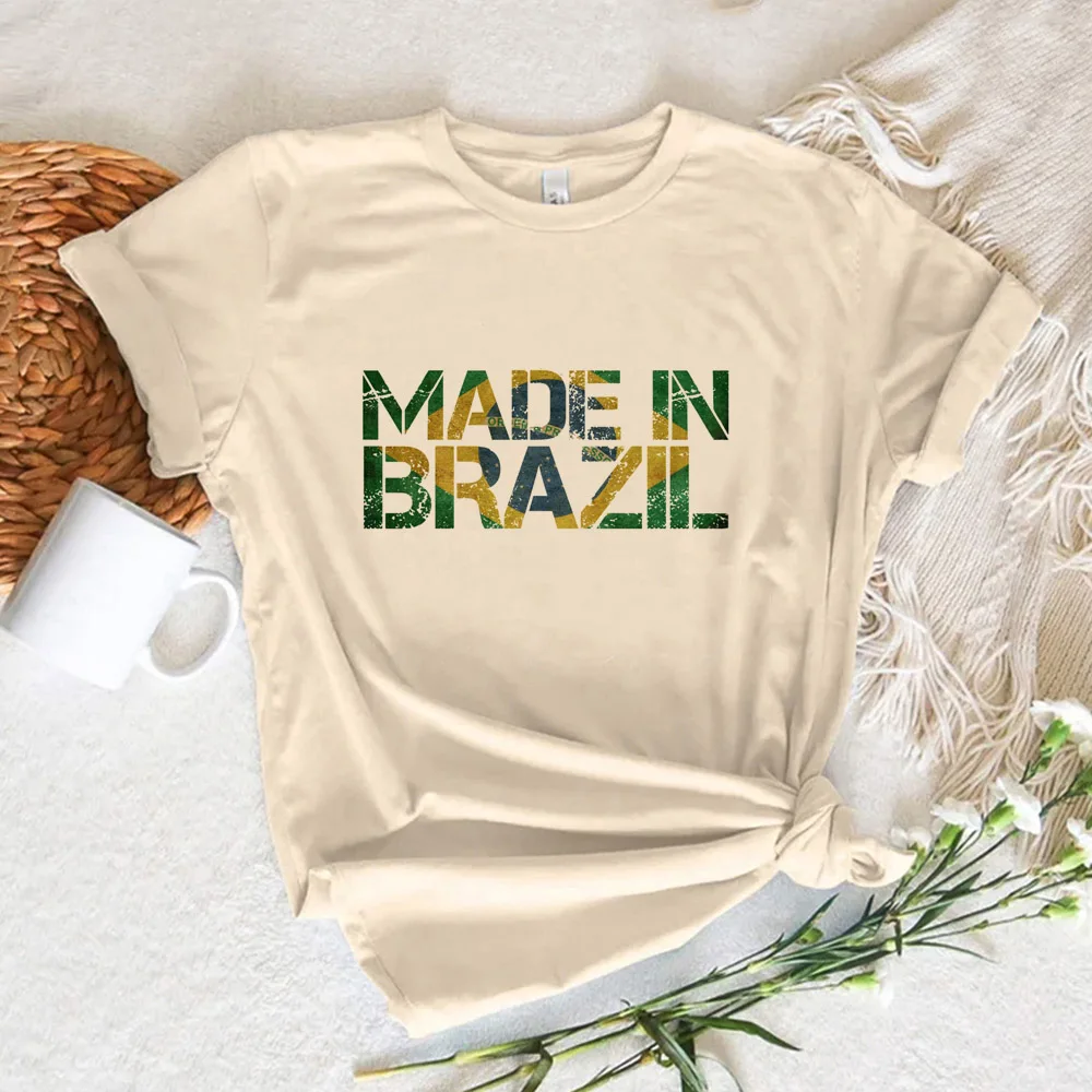 Camisetas femininas brasil camisetas femininas y2k gráfico engraçado camiseta feminina harajuku roupas
