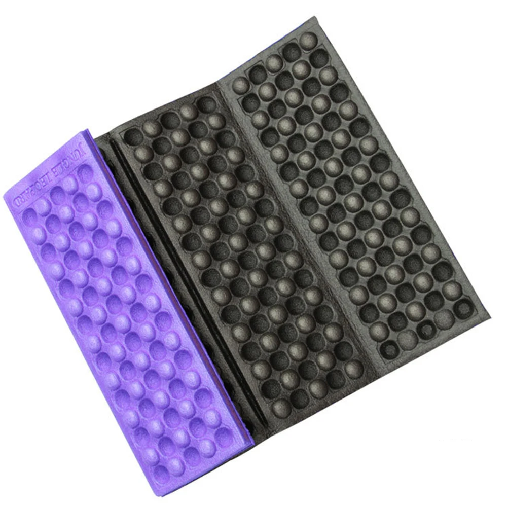 

5 Pcs Mini Pad Individual Folding Sit Mat Travel Picnic Blanket Honeycomb Pattern Camping