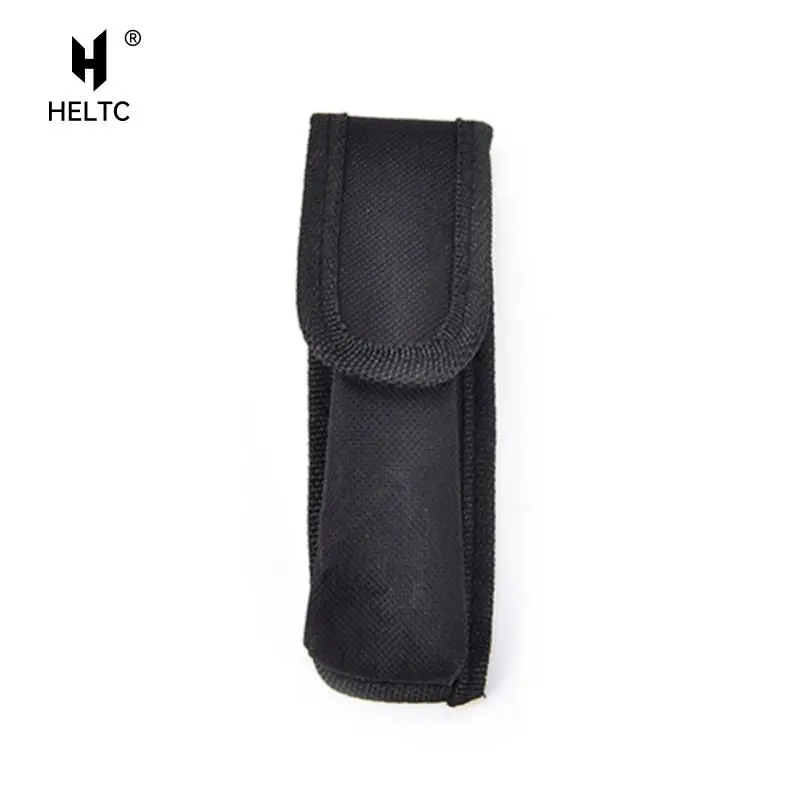 1pc LED Flashlight Case Torch Nylon Holster Holder Belt Case Pouch Bag Flashlight Holster Protable LED Torch Cover Case Pocket