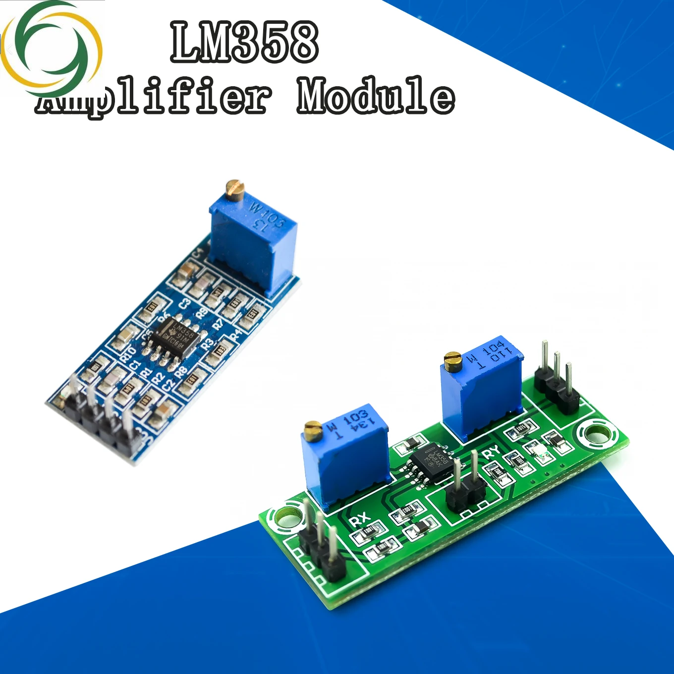 LM358 Weak Signal Amplifier Voltage Amplifier Secondary Operational Amplifier Module Single Power Signal Collector