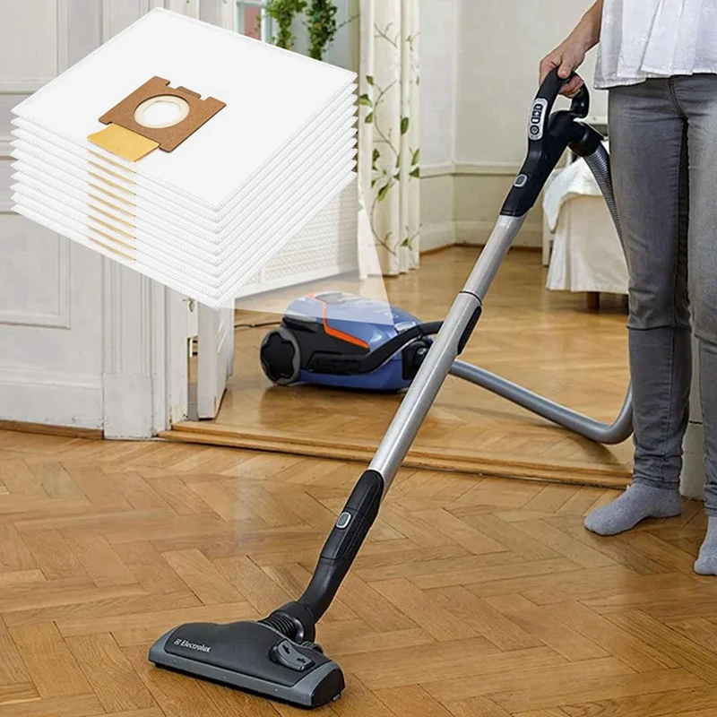 X17A 2025 NEW-20 Vacuum Cleaner Bags For Hoover H81/H81 Pure Epa/Telios Extra, Large Capacity Non-Woven Vacuum Dust Bags