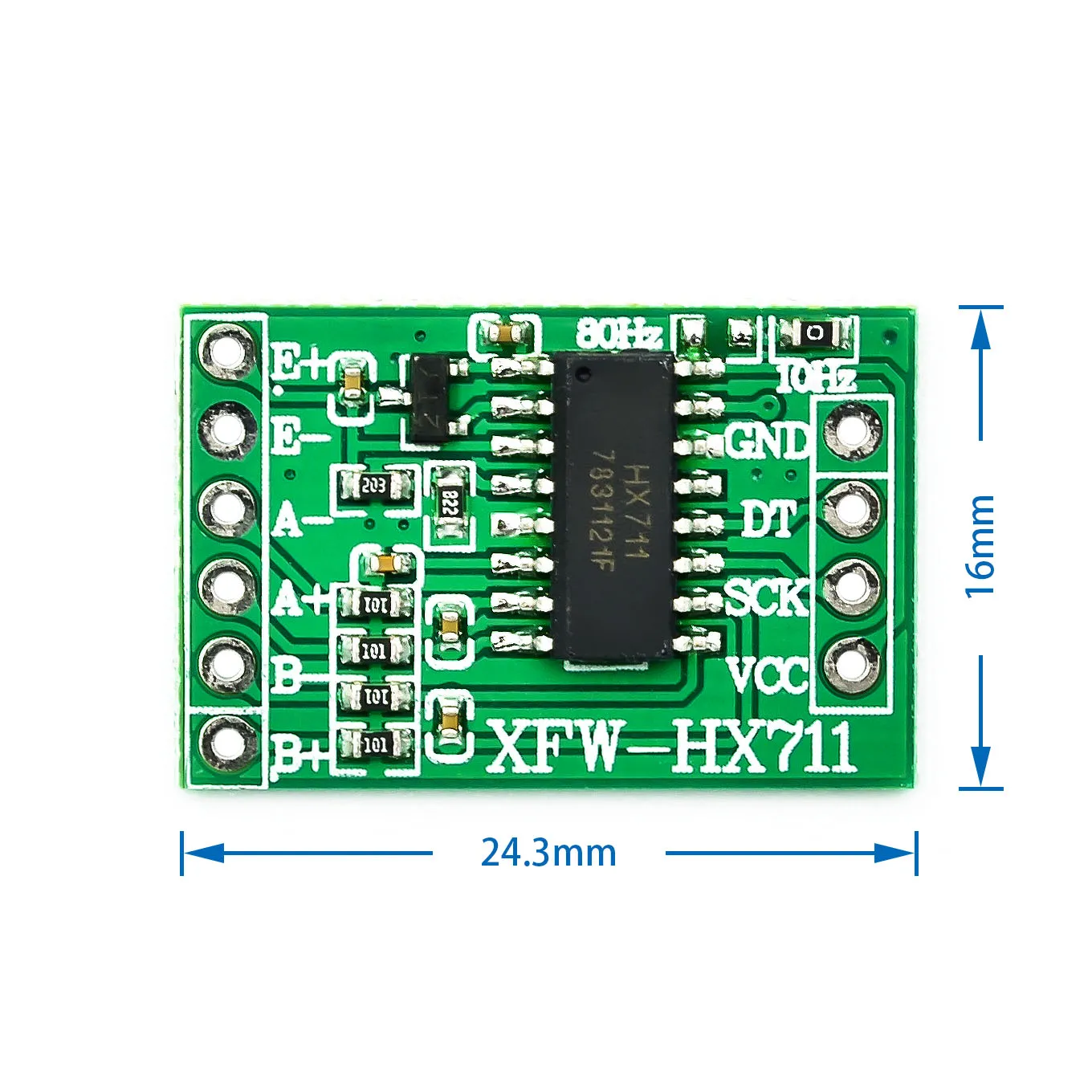 Módulo de Sensor de pesaje HX711, módulo AD dedicado para Arduin
