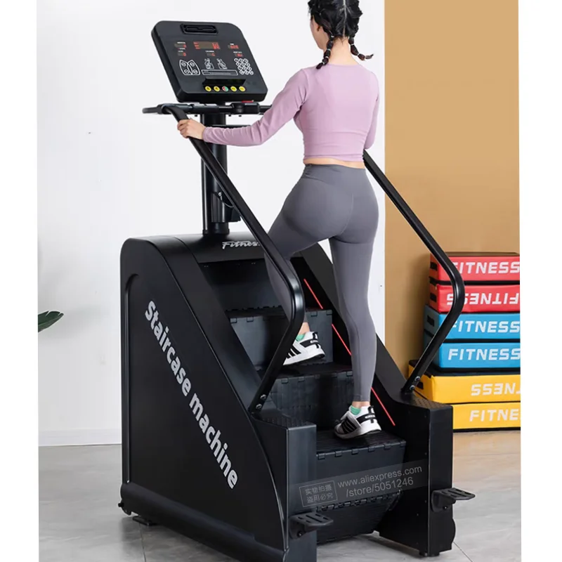 

Stair Climbing Machine Stepper Stairmaster Stepmill Electric Stairmill Climber Commercial Gym Exercise Cardio Fitness Equipment