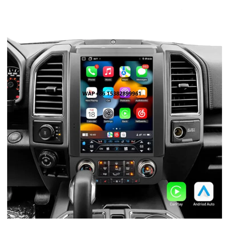 

F150 Electronic Audio Player Amplifier Subwoofers GPS Navigation Head Unit WIFI Carply for Ford F 150 Style Screens Radio