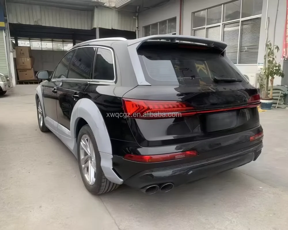 2020-2023 for Audi Q7SQ7 Upgrade ABT Style Wide Body Body Kit Fender Side Skirt Roof Spoiler Bumper Wheel Eyebrow